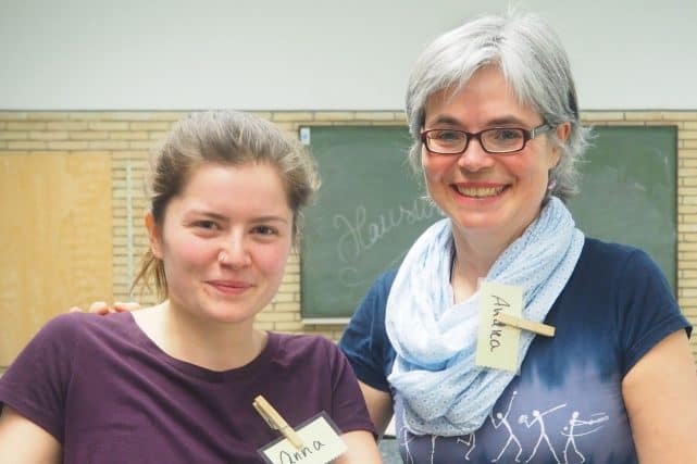 Anna Cuesta und Andrea Beyer Andrea Beyer und Anna Cuesta